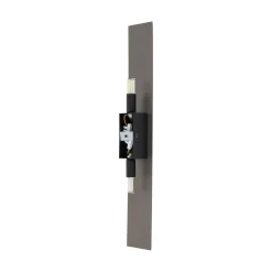 Applique Da Parete-Selezionato da Mazzolaluce Applique marrone design moderna 50 cm luce indiretta