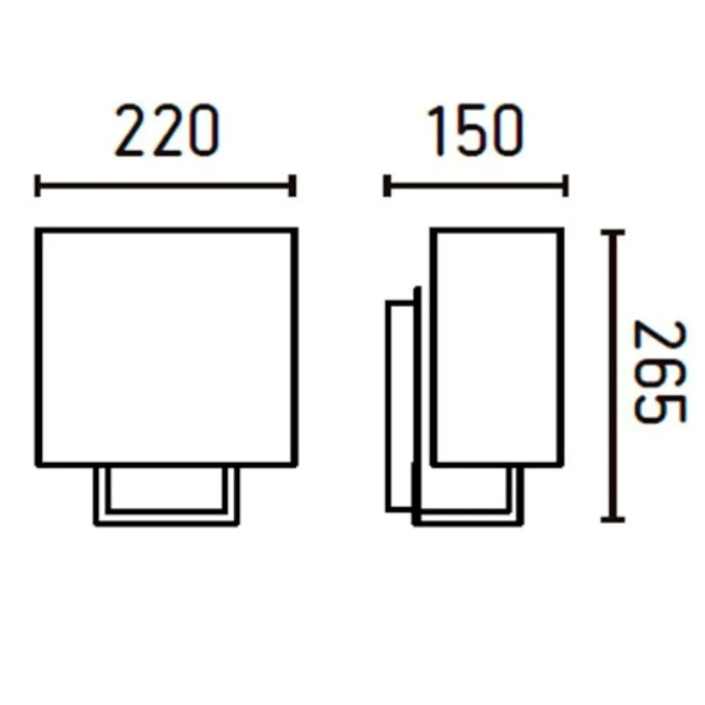 Applique Camera Da Letto-Selezionato da Mazzolaluce Applique marrone per comodini con interruttore paralume rettangolare