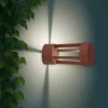 Applique Da Esterno-Selezionato da Mazzolaluce Applique marrone per esterno led 7w 3000k