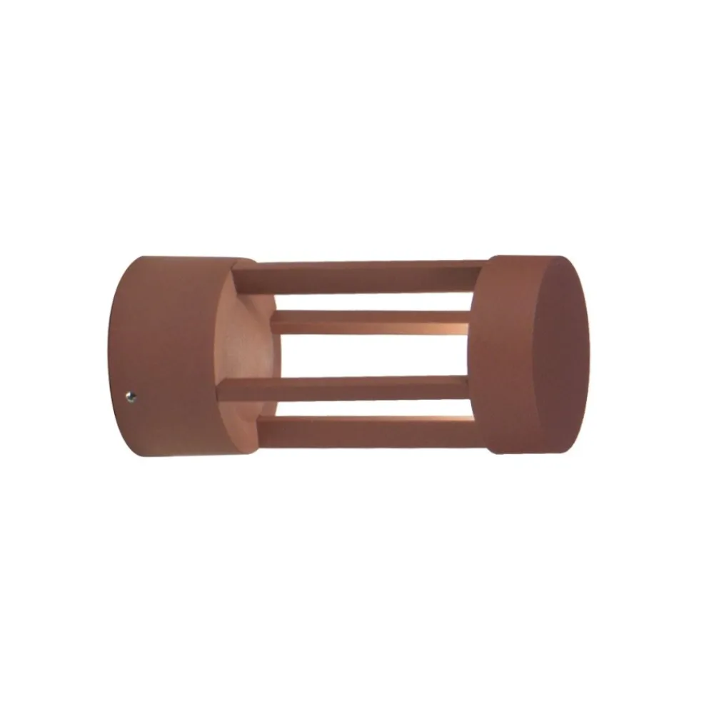 Applique Da Esterno-Selezionato da Mazzolaluce Applique marrone per esterno led 7w 3000k