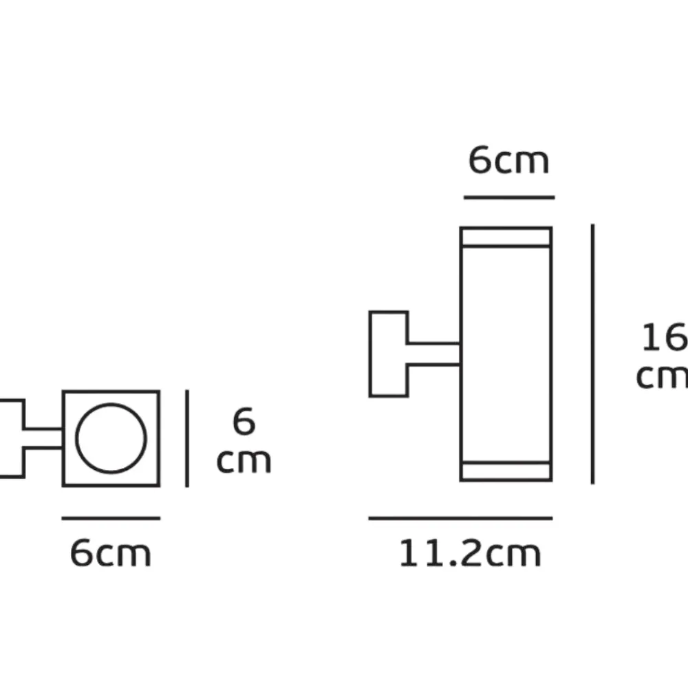 Applique Da Esterno-Selezionato da Mazzolaluce Applique marrone per esterno squadrato moderna fp