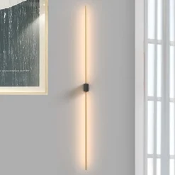 Applique Da Parete-Maytoni Applique paris led 12w 3000k nero oro moderna