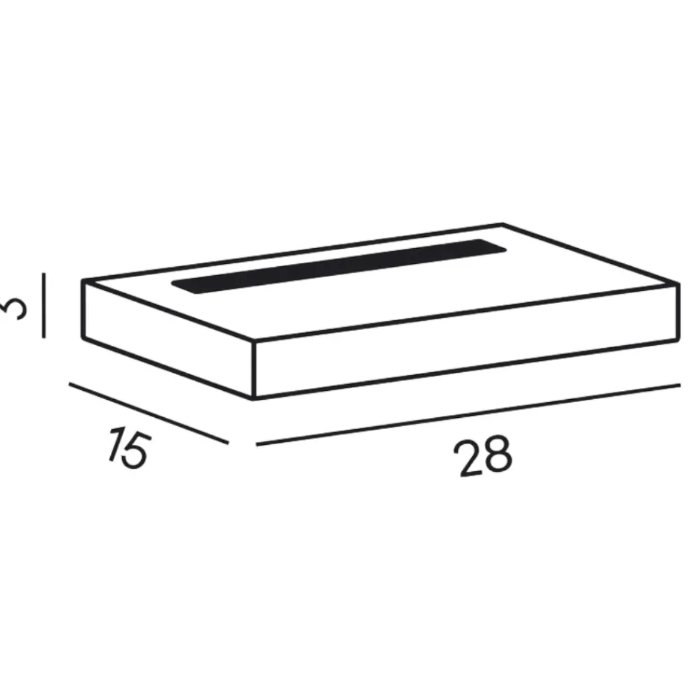 Applique Da Parete-Perenz Illuminazione Applique mensola bianca led biemissione 16w 3000k moderna bed perenz