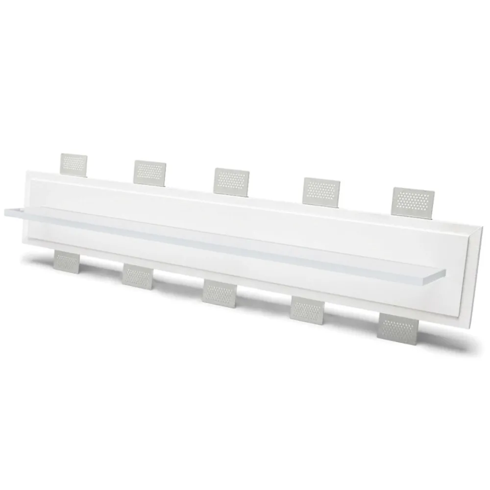 Applique Da Parete-Selezionato da Mazzolaluce Applique mensola luminosa da incasso vetro led 19w 4000k