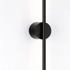 Applique Da Parete-Selezionato da Mazzolaluce Applique moderna bacchetta nero 120 cm led 20w 3000k