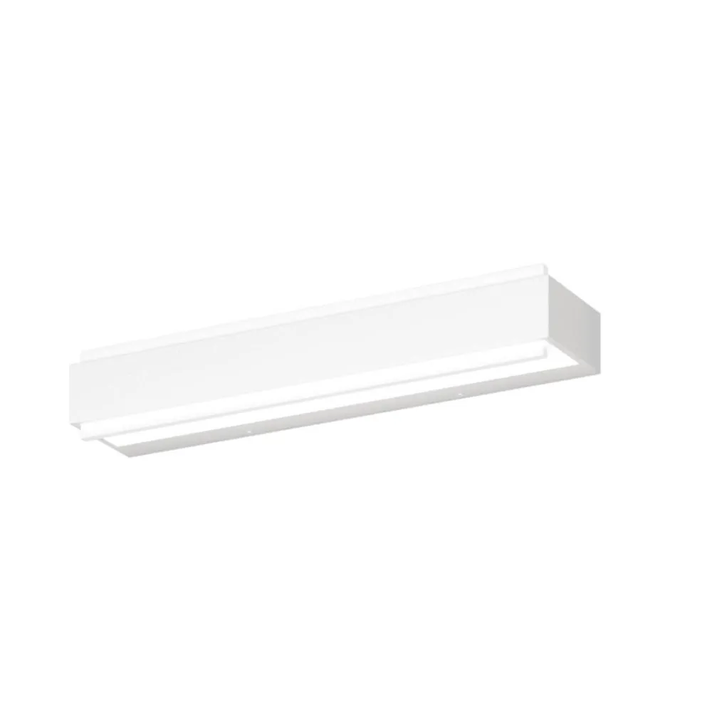 Applique Da Parete-Top Light Applique moderna bianca rettangolare bios dm