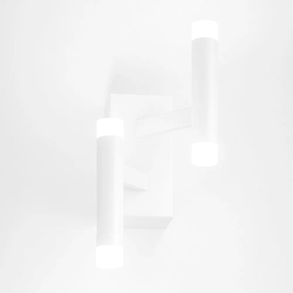 Applique Da Parete-Perenz Illuminazione Applique moderna bianco led dimmerabile 12w 3000k perenz candles