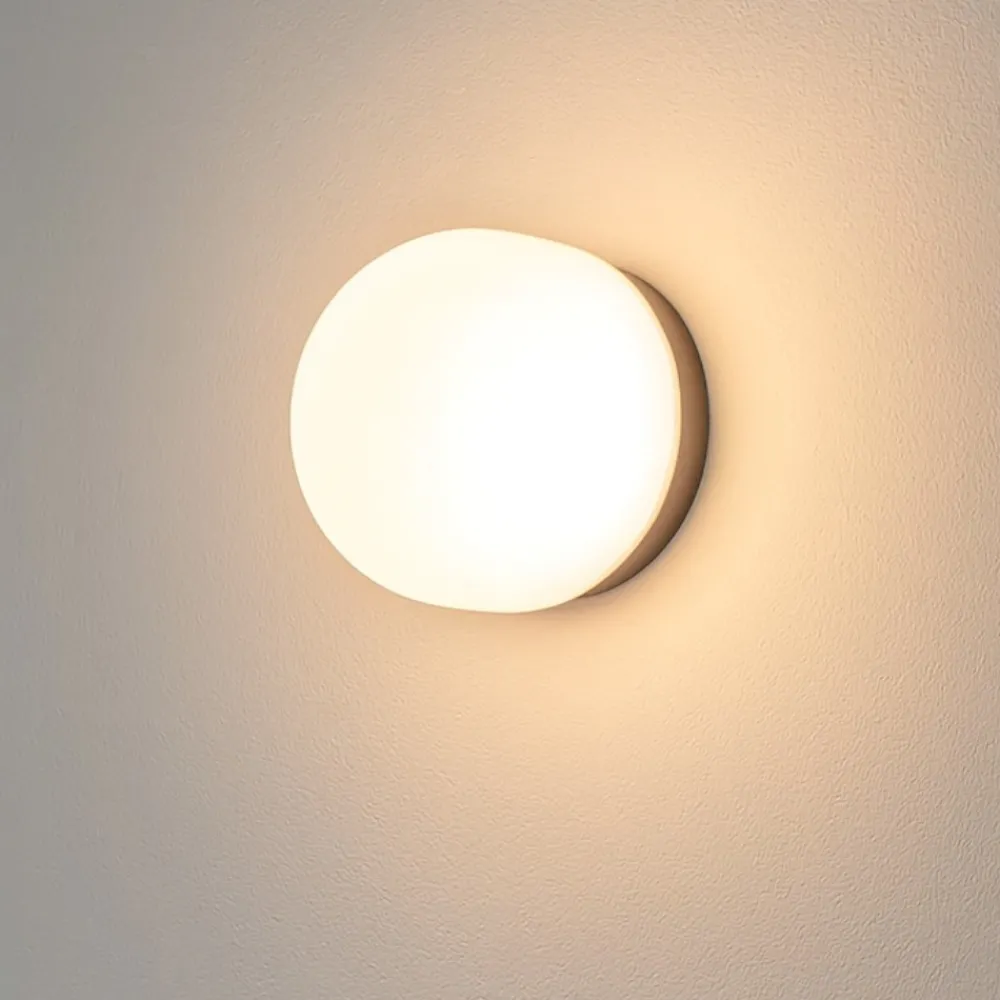 Applique Da Parete-Miloox Applique moderna domu sforzin bronzo vetro bianco
