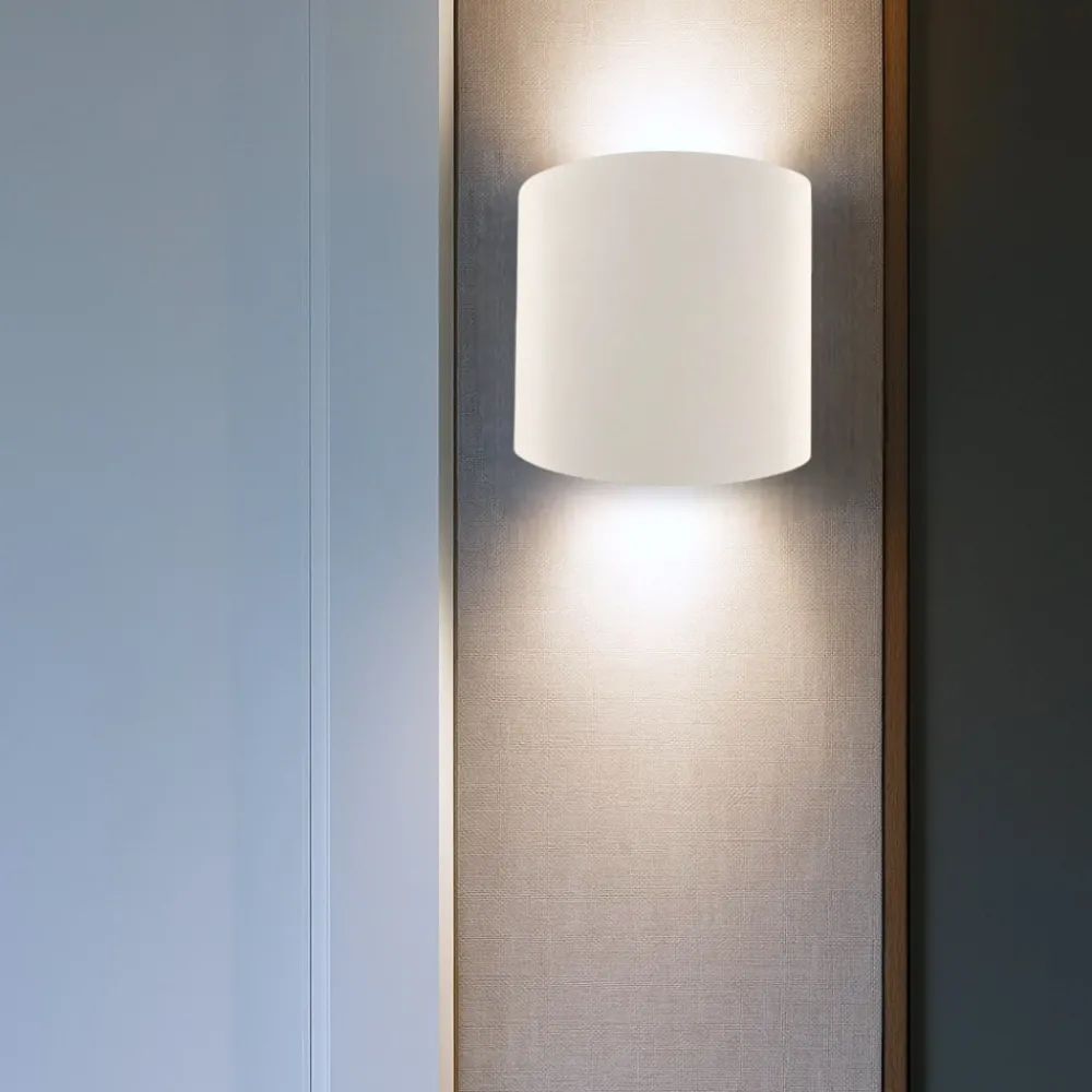 Applique Da Parete-Selezionato da Mazzolaluce Applique moderna gx53 led metallo bianco
