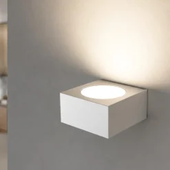 Applique Da Parete-Top Light Applique moderna led bianco da parete area toplight