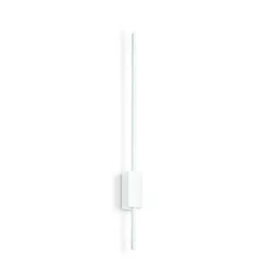 Applique Da Parete-Ondaluce Applique moderna led 3000k dimmerabile 90cm agos bianca