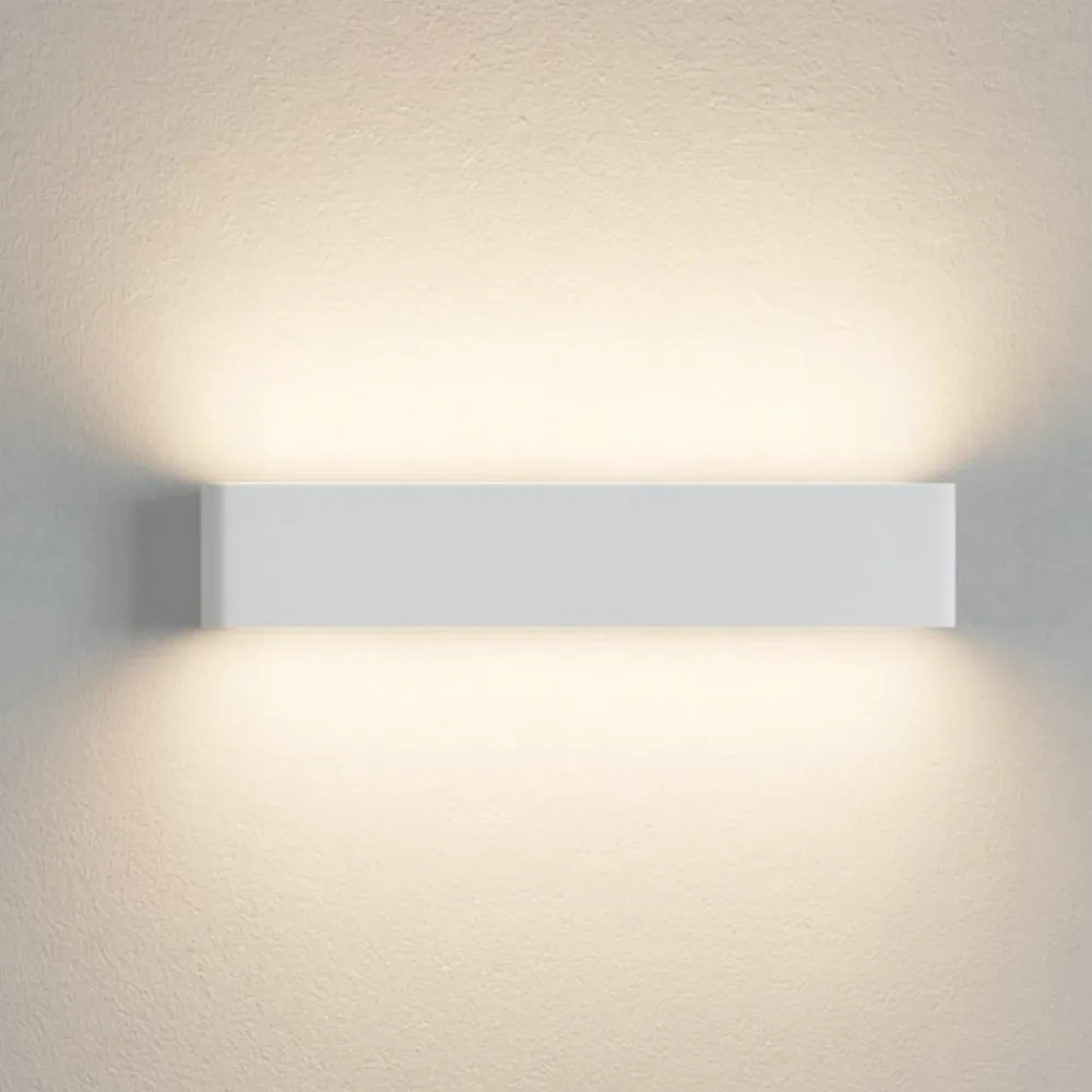 Applique Da Parete-Linea Light Applique moderna led 27w 3000k 58cm bianca satori