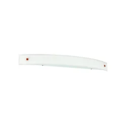 Applique Da Parete-Linea Light Applique moderna mille w1 led 34w vetro bianco