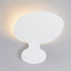 Applique Da Parete-Selezionato da Mazzolaluce Applique moderna luminosa 3 lampade metallo bianco