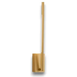 Applique Da Parete-Selezionato da Mazzolaluce Applique moderna orientabile bacchetta oro led 6w 3000k