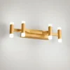 Applique Da Parete-Perenz Illuminazione Applique moderna oro opaco led 24w 3000k dimmerabile perenz candles