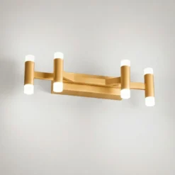 Applique Da Parete-Perenz Illuminazione Applique moderna oro opaco led 24w 3000k dimmerabile perenz candles