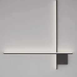 Applique Da Parete-Selezionato da Mazzolaluce Applique moderna per interni nero led 21w 2700k dimmerabile