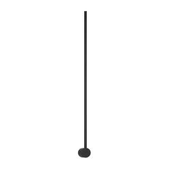 Applique Da Parete-Selezionato da Mazzolaluce Applique moderna sottile nera led 23w 3000k