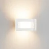 Applique Da Parete-Top Light Applique moderne da parete vetro bianco brick