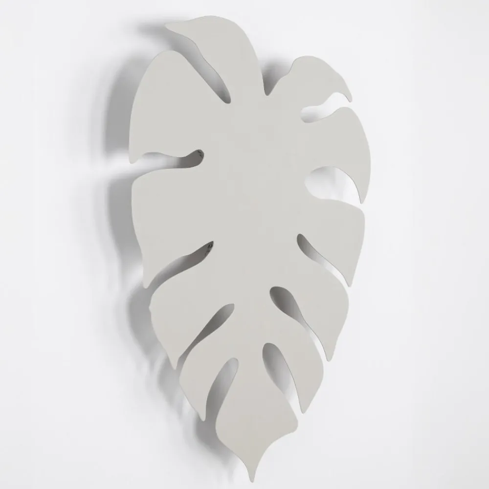 Applique Da Parete-Selezionato da Mazzolaluce Applique monstera grande beige per soggiorno