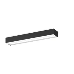 Applique Da Parete-Top Light Applique nera da parete bios led 24w 3000k 4000k