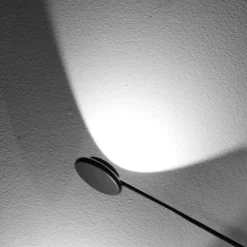 Applique Da Parete-Vivida International Applique nera led 36w 3000k dimmerabile vivida helix moderna