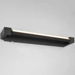 Applique Da Bagno-Selezionato da Mazzolaluce Applique nera per bagno led 9w 3000k 4000k orientabile dimmerabile