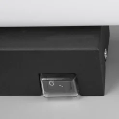 Applique Da Bagno-Selezionato da Mazzolaluce Applique nera per bagno led 4w 3000k ip44