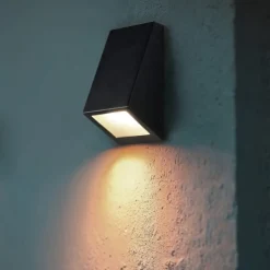 Applique Da Esterno-Selezionato da Mazzolaluce Applique nera per facciata da esterno luce verso il basso ip44