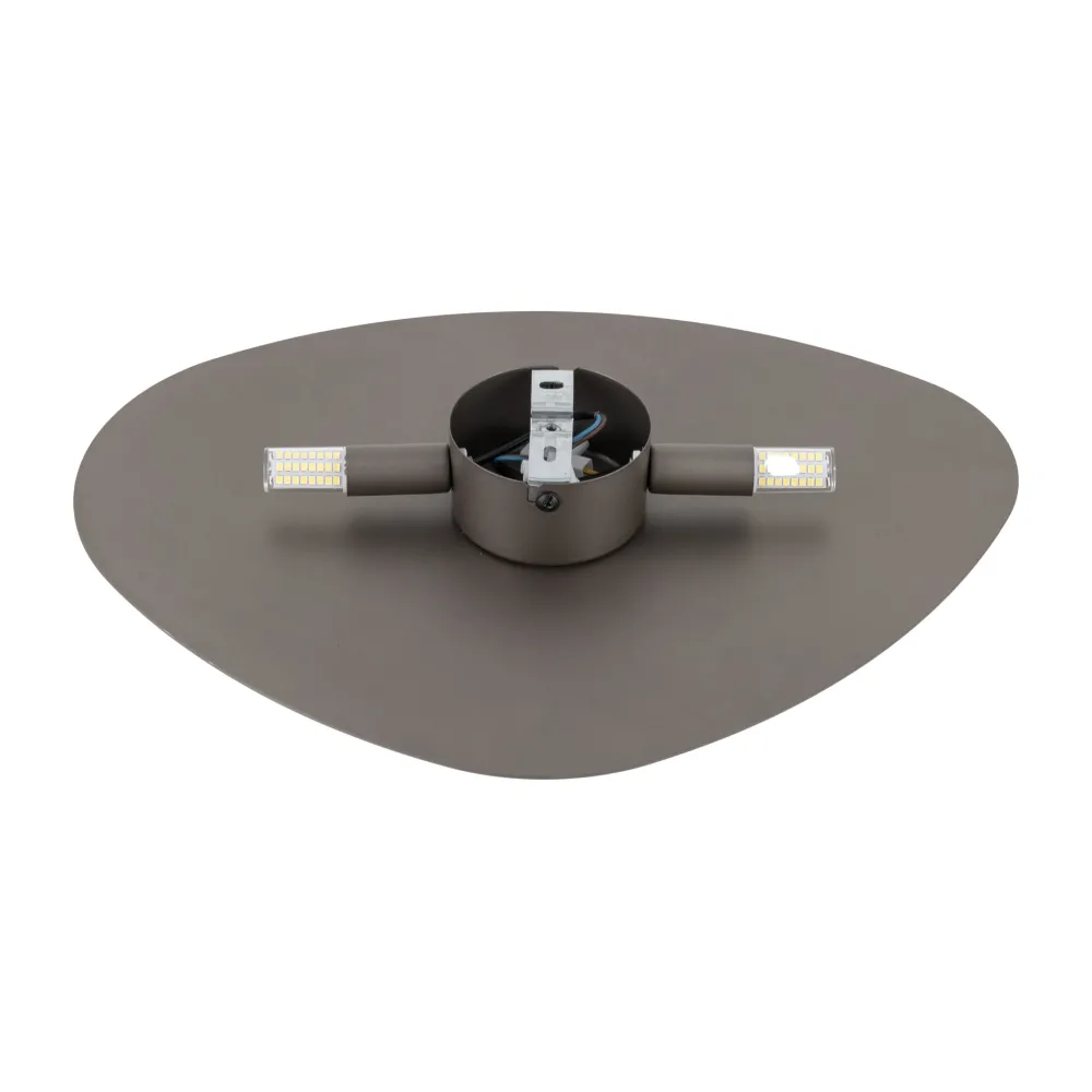 Applique Da Parete-Selezionato da Mazzolaluce Applique nero 39 cm design moderno luce indiretta