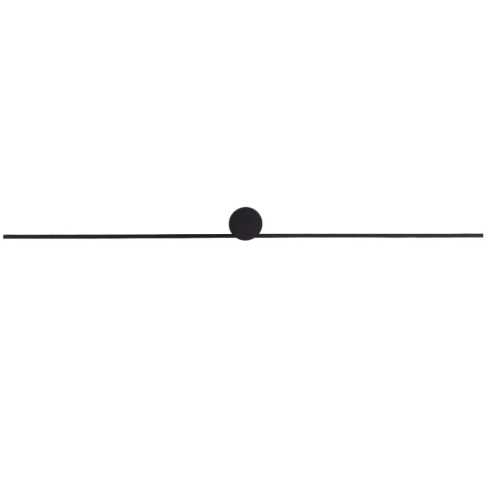 Applique Da Bagno-Selezionato da Mazzolaluce Applique nero 91cm per specchio da bagno led 10w 4000k