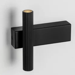 Applique Da Parete-Selezionato da Mazzolaluce Applique nero da parete moderna led 3000k duplice fascio luminoso