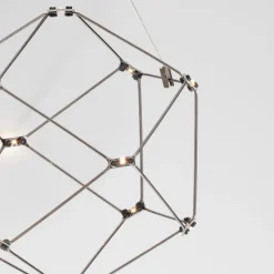Applique Da Parete-Selezionato da Mazzolaluce Applique nero design moderna costellazione led