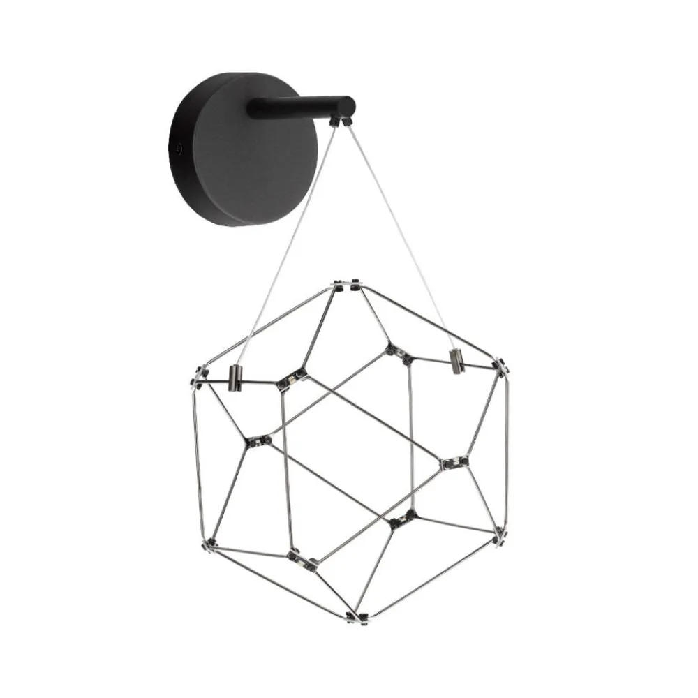 Applique Da Parete-Selezionato da Mazzolaluce Applique nero design moderna costellazione led
