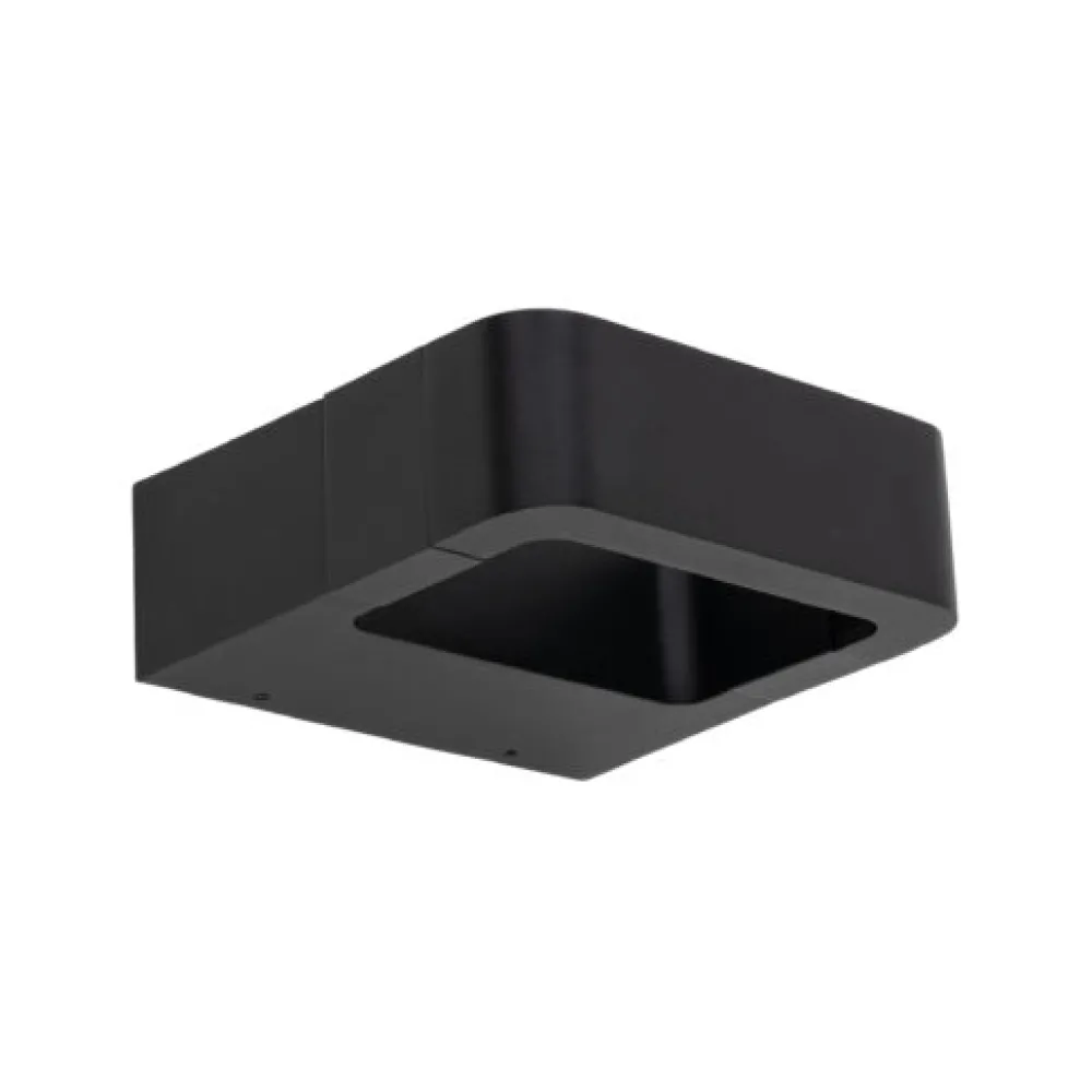 Applique Da Esterno-Selezionato da Mazzolaluce Applique nero design moderno led 10w 3000k ip54