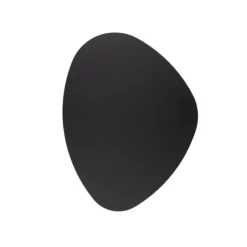 Applique Da Parete-Selezionato da Mazzolaluce Applique nero design moderno luce indiretta 49 cm
