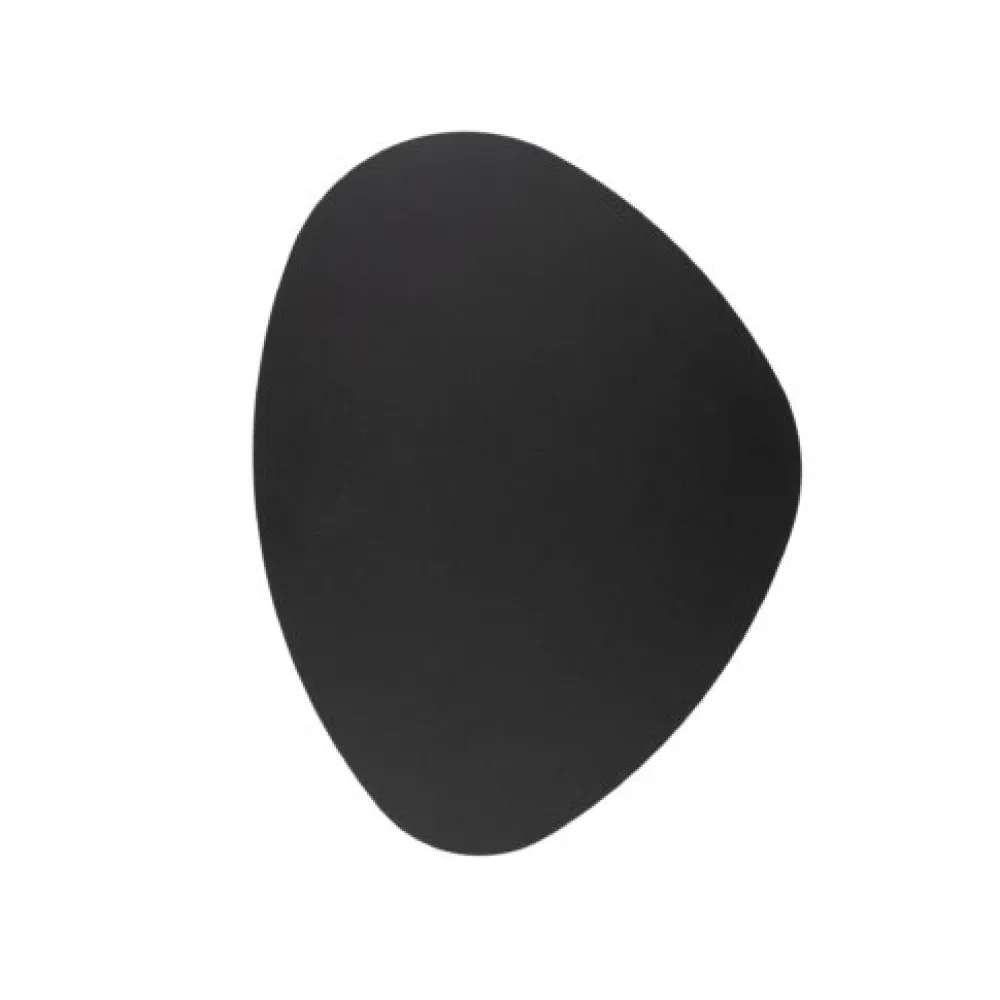 Applique Da Parete-Selezionato da Mazzolaluce Applique nero design moderno luce indiretta 49 cm