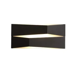 Applique Da Parete-Selezionato da Mazzolaluce Applique nero design moderno led 14w 3000k
