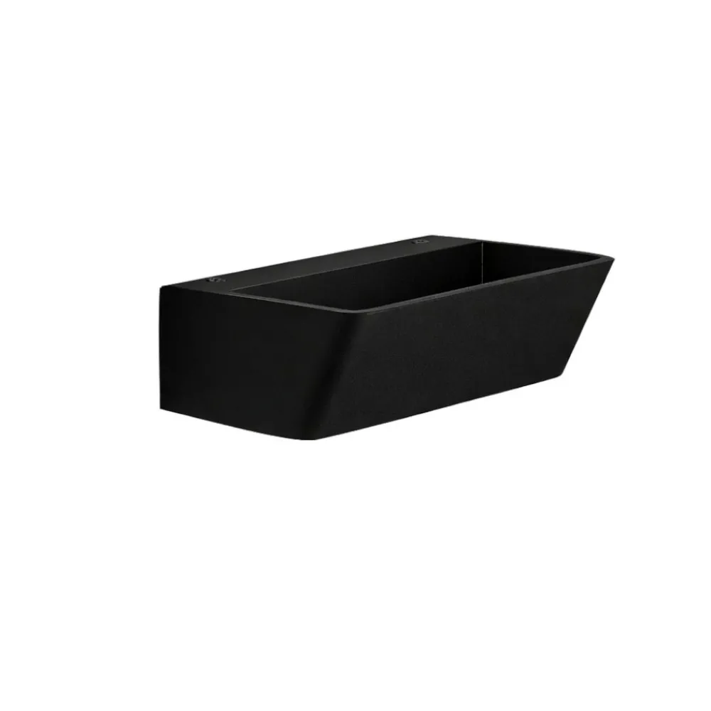 Applique Da Parete-Selezionato da Mazzolaluce Applique nero led 15w 3000k design moderna luce biemissione