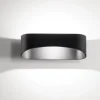 Applique Da Parete-IsyLuce Applique nero led 20w 4000k moderna