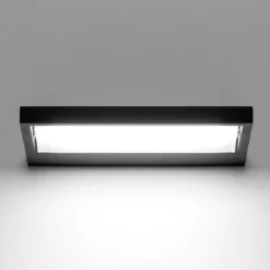 Applique Da Parete-Stilnovo Applique nero led 19w 3000k orientabile tablet