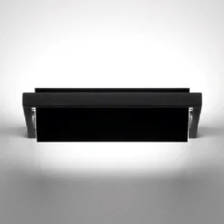 Applique Da Parete-Stilnovo Applique nero led 19w 3000k orientabile tablet