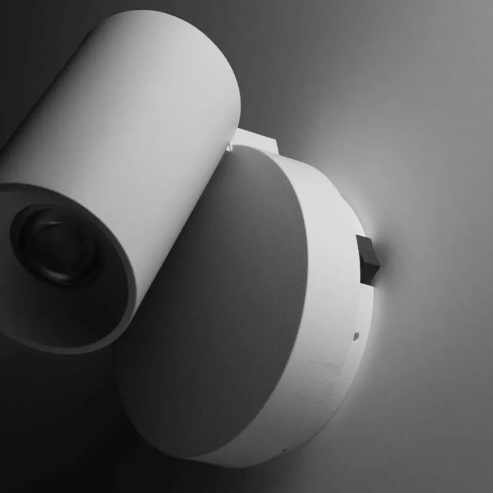Applique Camera Da Letto-Linea Light Applique nero bart w switch led 5w 3000k orientabile