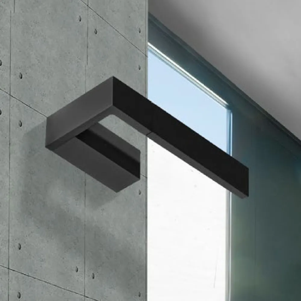 Applique Da Parete-Selezionato da Mazzolaluce Applique nero orientabile giravole led 12w 4000k