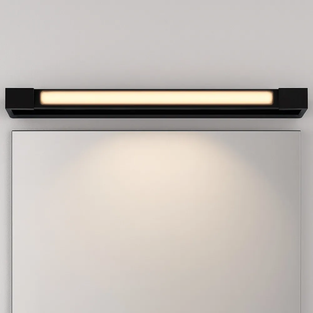Applique Da Bagno-Selezionato da Mazzolaluce Applique nero orientabile per specchio da bagno led 17w 3000k