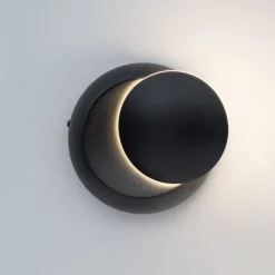 Applique Camera Da Letto-Selezionato da Mazzolaluce Applique nero orientabile per comodini camera da letto moderna