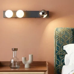 Applique Camera Da Letto-Selezionato da Mazzolaluce Applique nero orientabile per camera da letto led 2300k 3000k 4000k