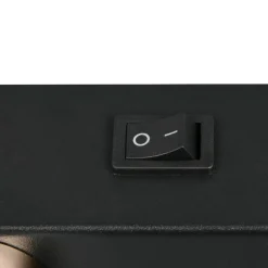 Applique Camera Da Letto-Selezionato da Mazzolaluce Applique nero orientabile per camera da letto led 2300k 3000k 4000k