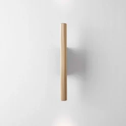Applique Da Parete-Selezionato da Mazzolaluce Applique nero oro da parete cilindro rigato led 11w 3000k